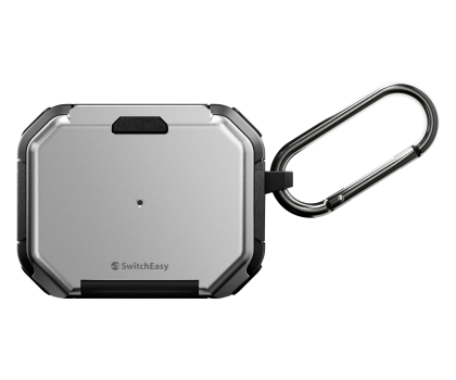 Etui na słuchawki SwitchEasy Defender+ Protective Case do AirPods Pro 2/1 - Silver